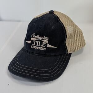Southeastern Tile Connection Embroidered Mesh Trucker Snapback Cap Hat MD/L